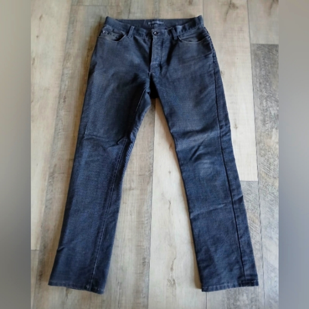 John Varvatos Collection Pick Stitch Skull Rivet Jeans Mens Size 30R